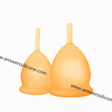 Size MedicalGrade Silicone Ecofriendly Lady Menstrual Cup